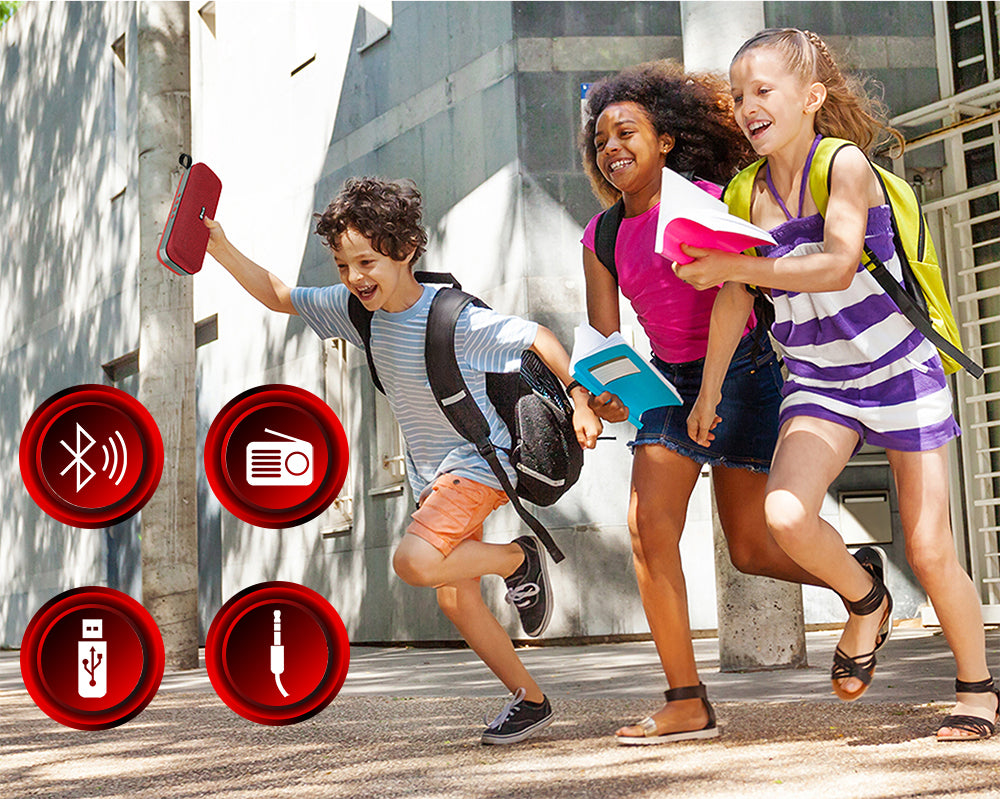 Tellur Loop Bluetooth Speaker 10W, red