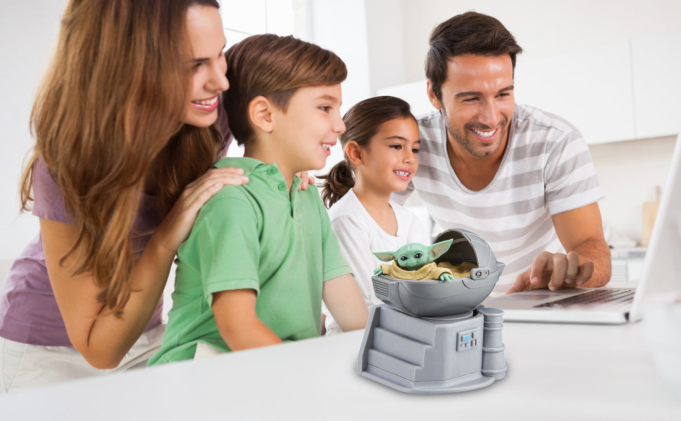 eKids Star Wars : The Child (The Mandalorian) Φορητό ηχείο Bluetooth (Ασημί)