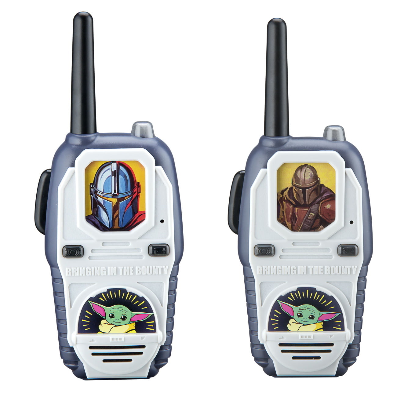 Ekids Mandalorian Walkie Talkies Για Παιδιά & Ενήλικες Με Ενσωματωμένο Μεγάφωνο Και Εμβέλεια 150 Μέτρων (Md-212) (Γκρι/Μπλε) – Θήκη για κινητό από το PhoneBazaar.gr