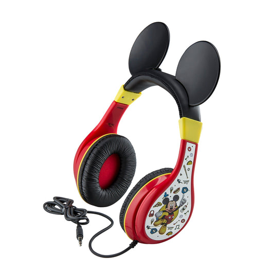 Ekids Mickey Mouse Ενσύρματα Ακουστικά Με Ασφαλή Μέγιστη Ένταση Ήχου Για Παιδιά Και Εφήβους (Mk-140) (Κόκκινο/Κίτρινο/Μαύρο) – Θήκη για κινητό από το PhoneBazaar.gr
