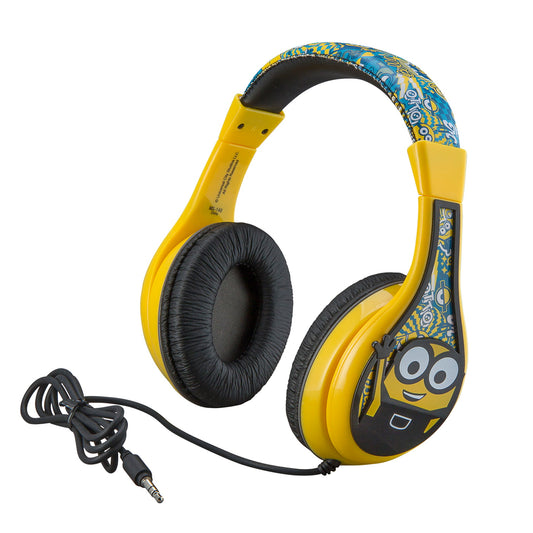 Ekids Minions Ενσύρματα Ακουστικά Με Ασφαλή Μέγιστη Ένταση Ήχου Για Παιδιά Και Εφήβους (Ms-140) (Κίτρινο/Μαύρο) – Θήκη για κινητό από το PhoneBazaar.gr