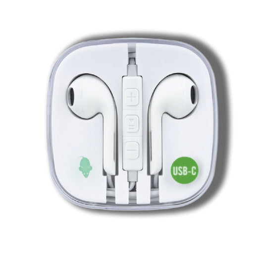 Greenmouse Ακουστικά Με Usb-C Connector Σε Λευκό Χρώμα – 46956592 – Θήκη για κινητό από το PhoneBazaar.gr