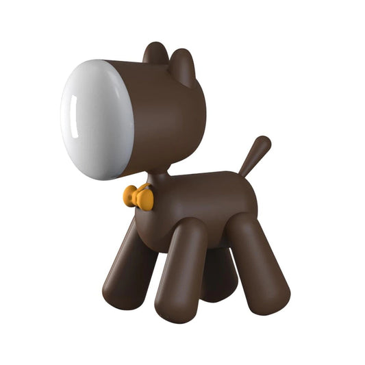 Designnest® Puppylamp |Janpim| Επιτραπέζια Λάμπα Αστείο Κουτάβι Με Διακόπτη Στη Ουρά Του (Καφέ) – Θήκη για κινητό από το PhoneBazaar.gr