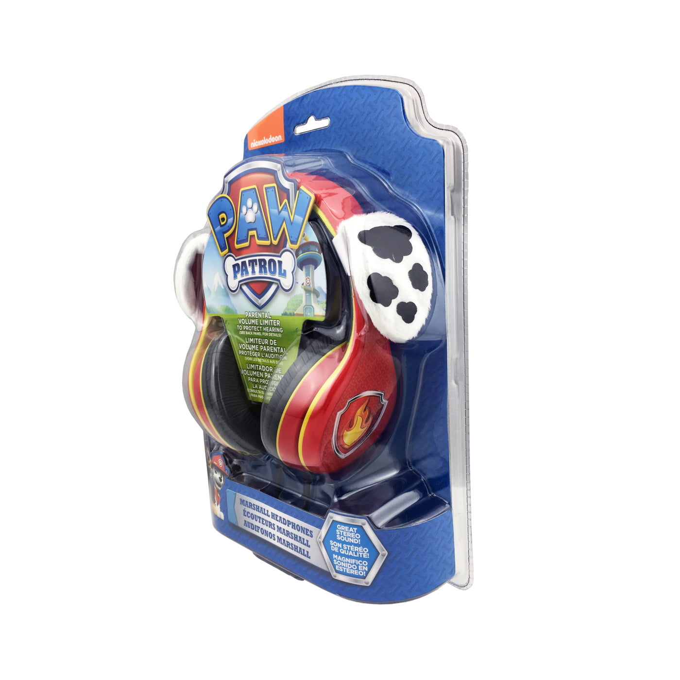 eKids Paw Patrol Marshall Ενσύρματα Ακουστικά με ασφαλή μέγιστη ένταση ήχου για παιδιά και εφήβους (PW-140MA) (Κόκκινο/Κίτρινο)