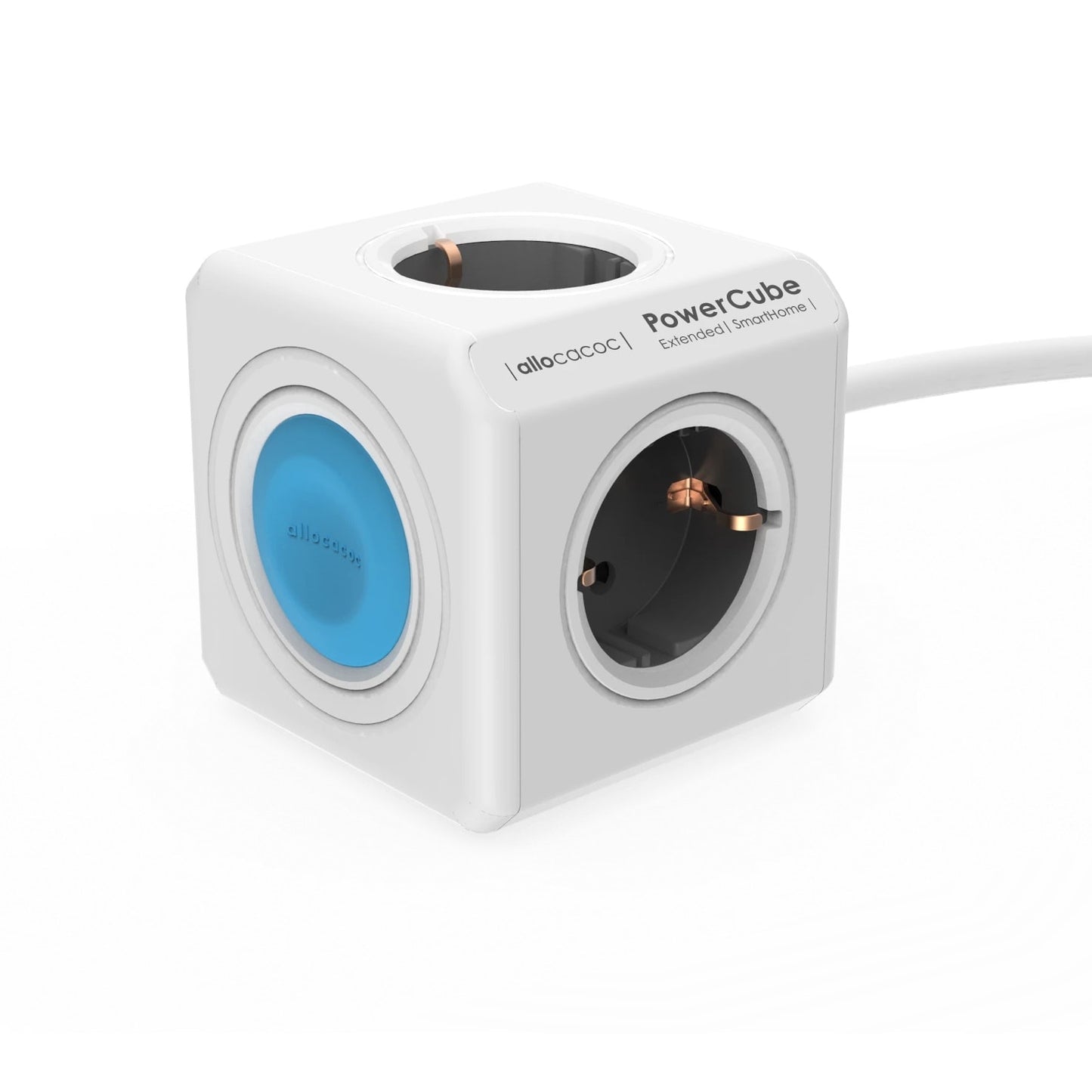 Allocacoc® Powercube |Extended Smarthome| Τηλεχειριζόμενο Πολύπριζο 4 Θέσεων – Γκρι – 10753/Deexsh – Θήκη για κινητό από το PhoneBazaar.gr