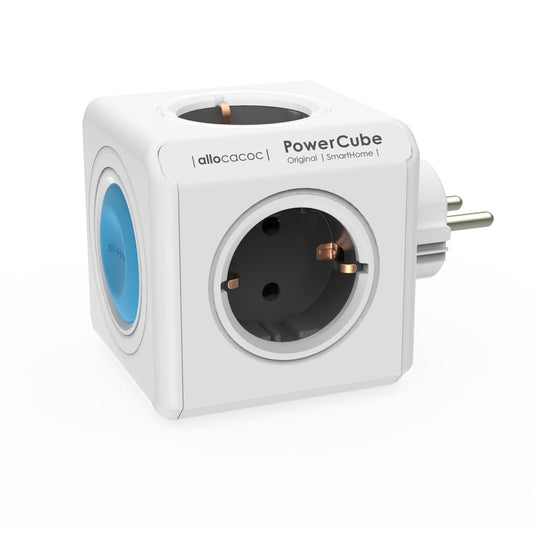 Allocacoc® Powercube |Original Smarthome| Τηλεχειριζόμενο Πολύπριζο 4 Θέσεων - Γκρι - 10751/Deorsh – Θήκη για κινητό από το PhoneBazaar.gr