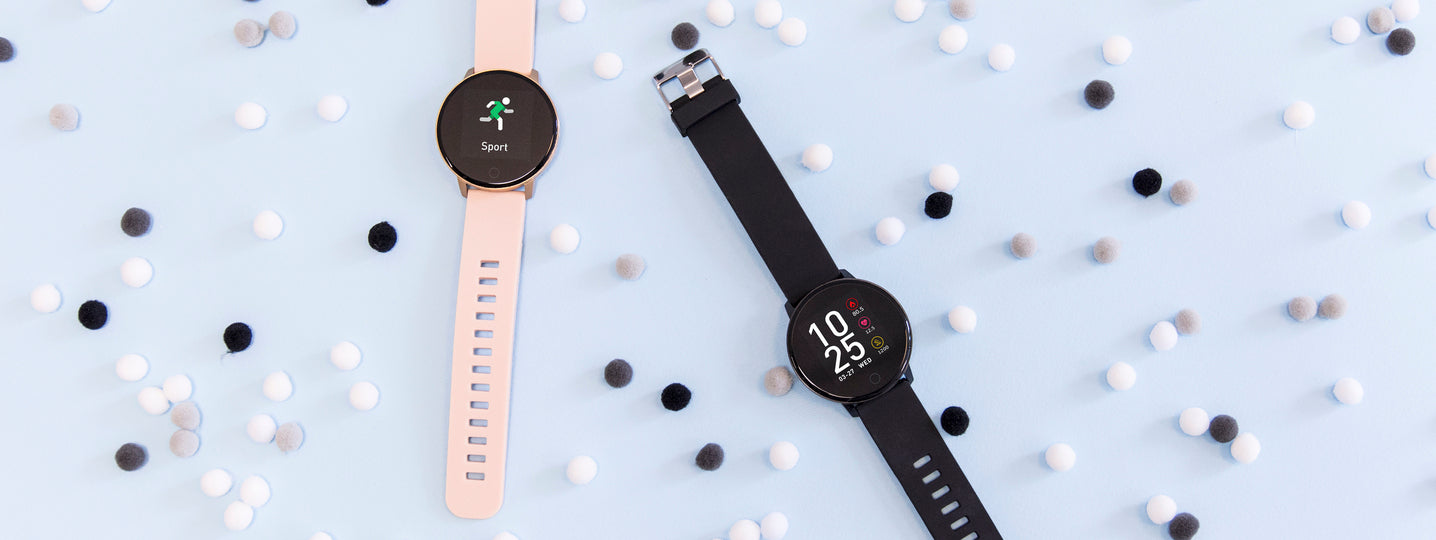 Forever ForeVive Lite SB-315 Smartwatch με Παλμογράφο (Μαύρο)