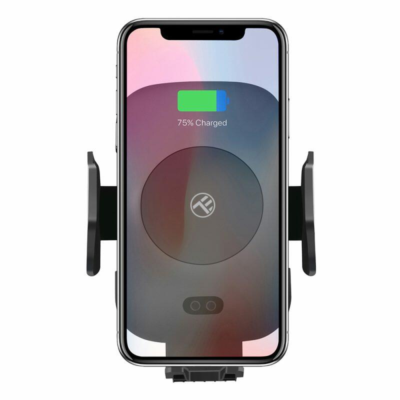 Tellur Fast Wireless Car Charger & Motorized Mount Βάση Ασύρματης Φόρτισης & Ασύρματος Ταχυφορτιστής Αυτοκινήτου Κατάλληλος Για Smartphone (Black) – Θήκη για κινητό από το PhoneBazaar.gr