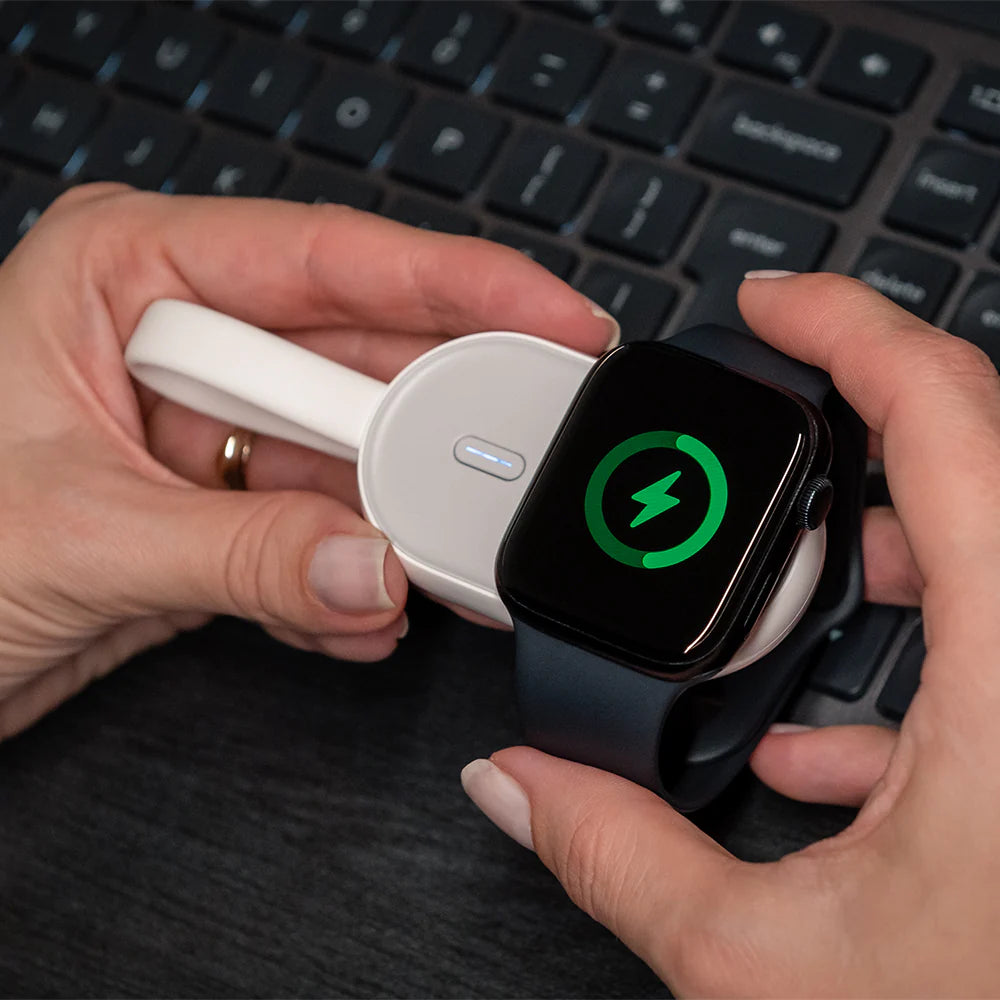 Tellur Ασύρματος φορτιστής συμβατός με ρολόγια Apple με ενσωματωμένη μπαταρία 1200 mAh