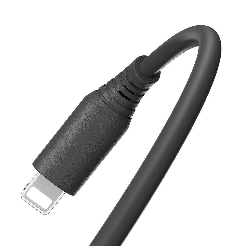 Καλώδιο φόρτισης και δεδομένων Tellur USB-A σε Lightning – 1 μέτρο σε μαύρο χρώμα