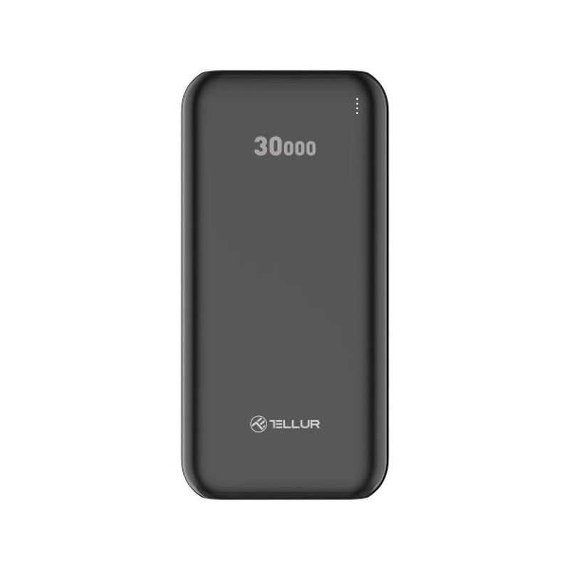 Tellur Powerbank Pbc303 30.000Mah Σε Μαύρο Χρώμα Με 2X Usb, 1Xusb-C (Tll158321) – Θήκη για κινητό από το PhoneBazaar.gr