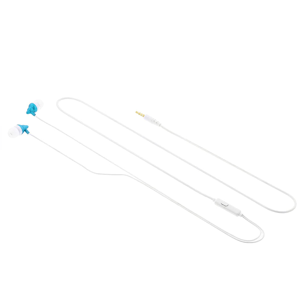 Tellur Magiq In-Ear Headphones Ακουστικά  Με Υφασμάτινη Θήκη σε Μπλέ Χρώμα (TLL162222)