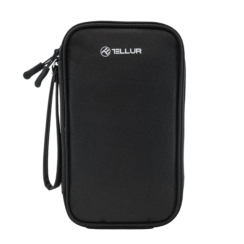 Tellur Universal Travel Cable Organizer- Τσάντα Οργάνωσης Ταξιδιου Σε Μαύρο Χρώμα (Tll193011) – Θήκη για κινητό από το PhoneBazaar.gr