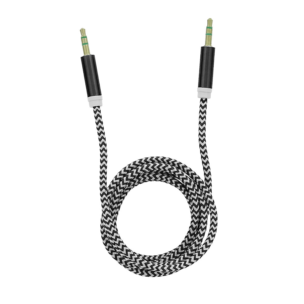 Tellur Auxiliary Audio Cable Στερεοφωνικό Καλώδιο Ήχου Αρσενικό/Αρσενικό Μήκους 1 Μέτρου Σε Μαύρο – Θήκη για κινητό από το PhoneBazaar.gr