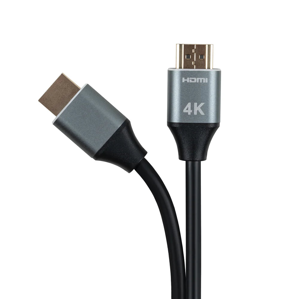 Καλώδιο HDMI 2.0 υψηλής ταχύτητας, 4K, 18 Gbps, βύσμα Ethernet 1,5 m, Μαύρο (TLL312001)