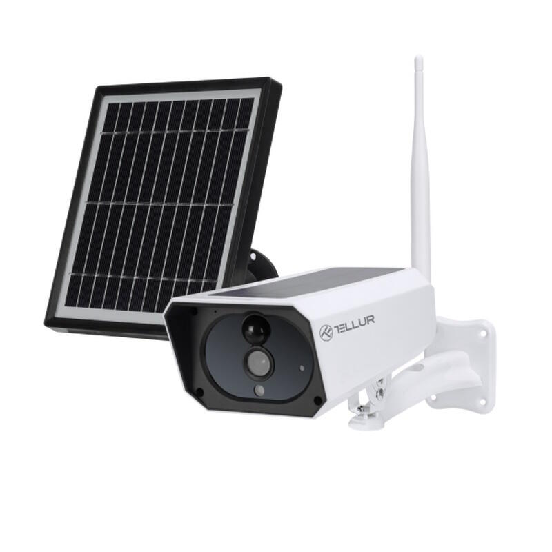 Tellur Wifi Smart Solar Outdoor Camera Έξυπνη Ip Κάμερα Εξωτερικού Χώρου Wifi Σε Λευκό Χρώμα, Solar, Fullhd, 1080P, Pir – Θήκη για κινητό από το PhoneBazaar.gr