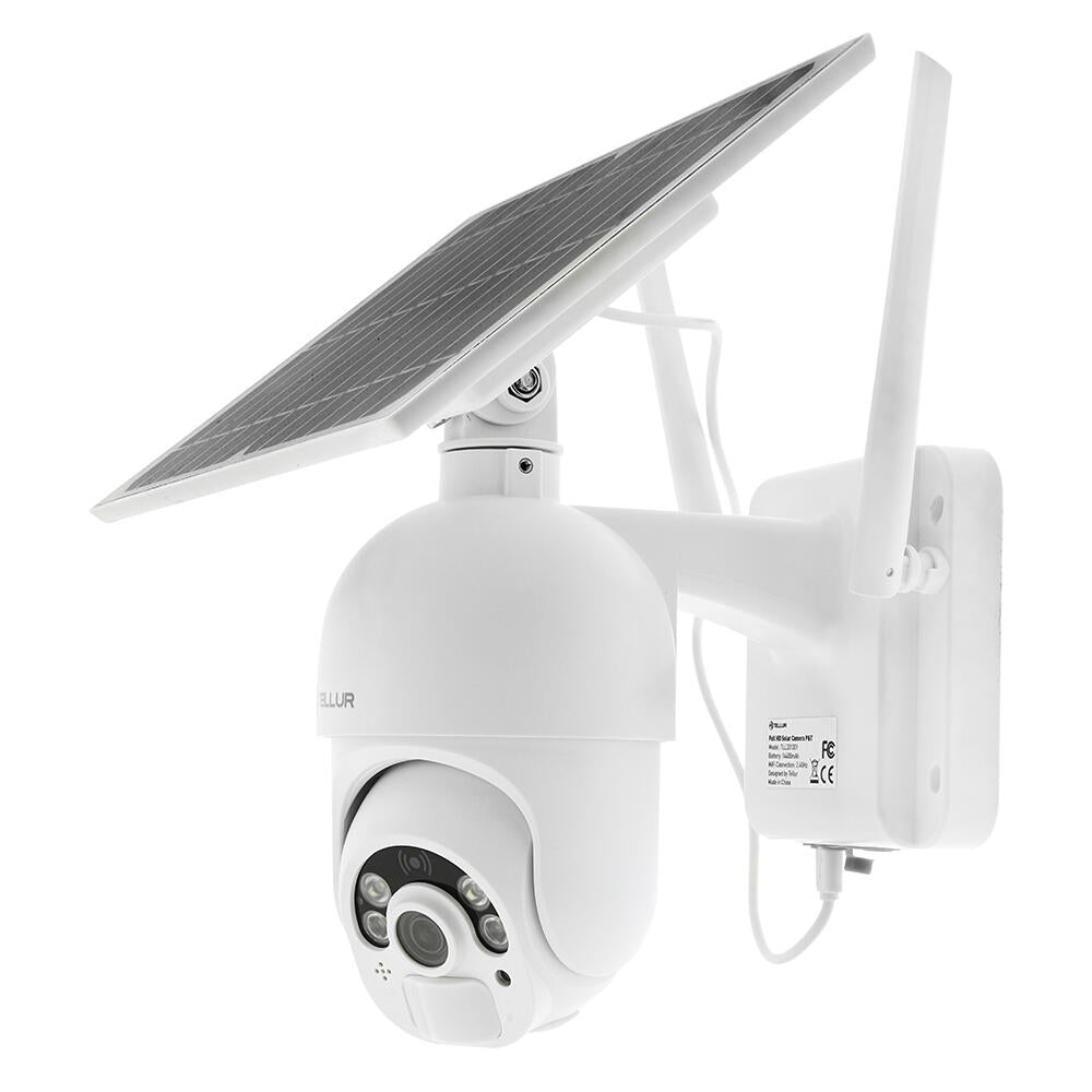 Tellur Wifi Solar Outdoor Camera Έξυπνη Ip Κάμερα Εξωτερικού Χώρου Wifi Σε Λευκό Χρώμα, Solar, P&T, Fullhd, 1080P, Pir – Θήκη για κινητό από το PhoneBazaar.gr