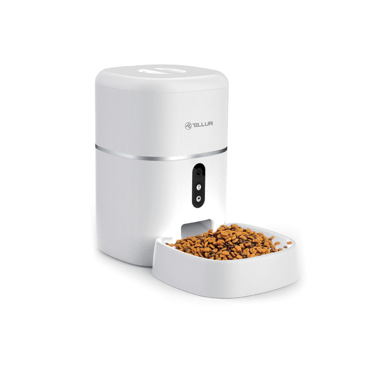 Tellur Smart Wifi Pet Feeder 4L & Ultrahd Camera Έξυπνη Τηλεχειριζόμενη Wifi Ποτίστρα/Ταΐστρα 4 Λίτρων Γάτας/Σκύλου Με Ενσωματωμένη Κάμερα Σε Χρώμα Λευκό – Θήκη για κινητό από το PhoneBazaar.gr