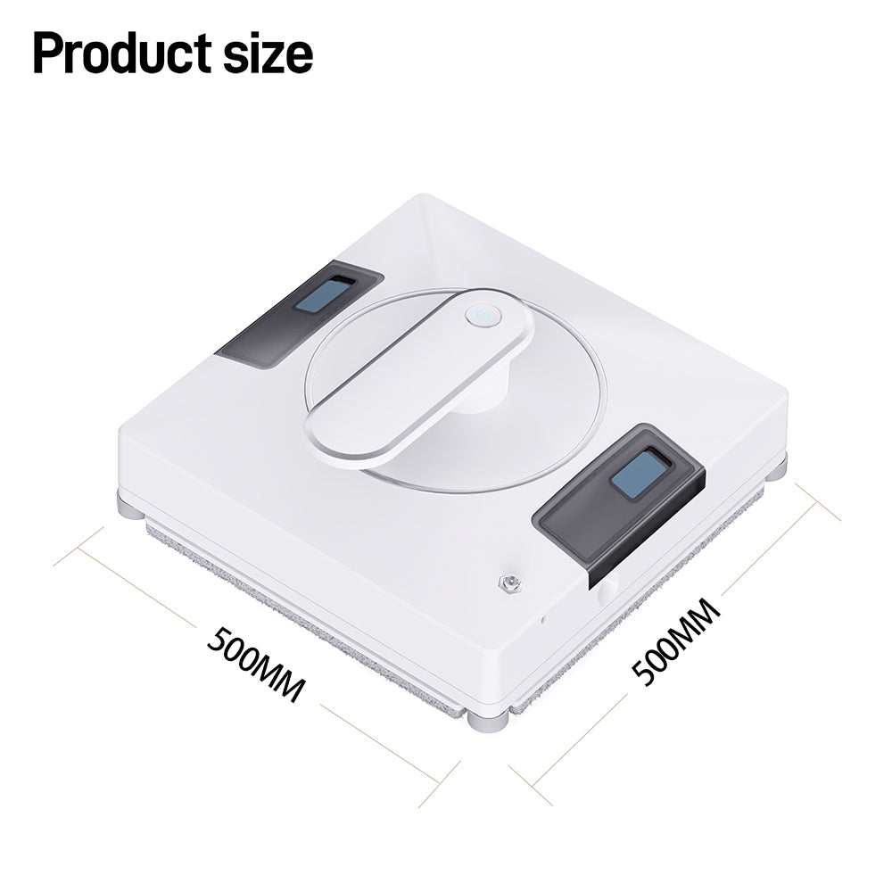 Tellur Smart WiFi Ρομπότ Καθαρισμού Τζαμιών RWC02, 72W, με 2 Δεξαμενές Νερού & Αντιολισθητική Προστασία – Λευκό