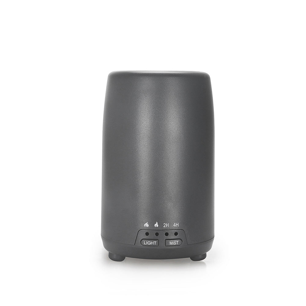 Tellur Flame Aroma Diffuser Ηλεκτρονικός υγραντήρας τηλεχειριζόμενος σε σκούρο γκρι χρώμα (TLL441131)