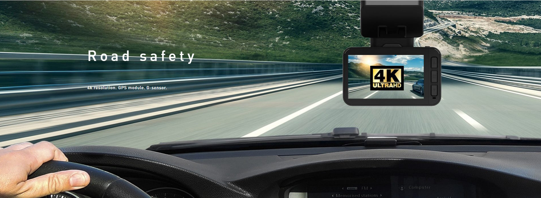 Tellur Dash Patrol DC3 Κάμερα DVR Αυτοκινήτου 4K με WiFi, GPS για Παρμπρίζ με μαγνητικό βραχίονα σε μαύρο χρώμα (TLL711003)