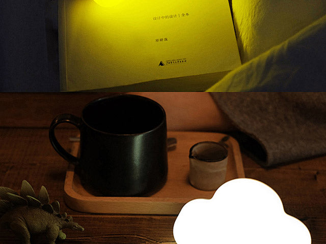 Designnest® NightLamp Cloud |MUID| Φωτάκι νυκτός συννεφάκι με ηχητική ενεργοποίηση (λευκό)