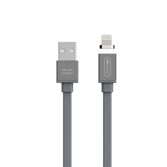 Designnest Usbcable |Magnet| (Lightning) Μαγνητικό Καλώδιο Φόρτισης Και Μεταφοράς Δεδομένων (1,5 Μέτρο - Γκρι) – Θήκη για κινητό από το PhoneBazaar.gr