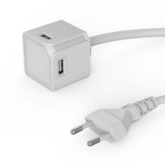 Allocacoc® Powercube |Usbcube Extended Usb A| Πολύπριζο 4 Θέσεων Usb-A - Λευκό - 10464Wt/Eueumc – Θήκη για κινητό από το PhoneBazaar.gr