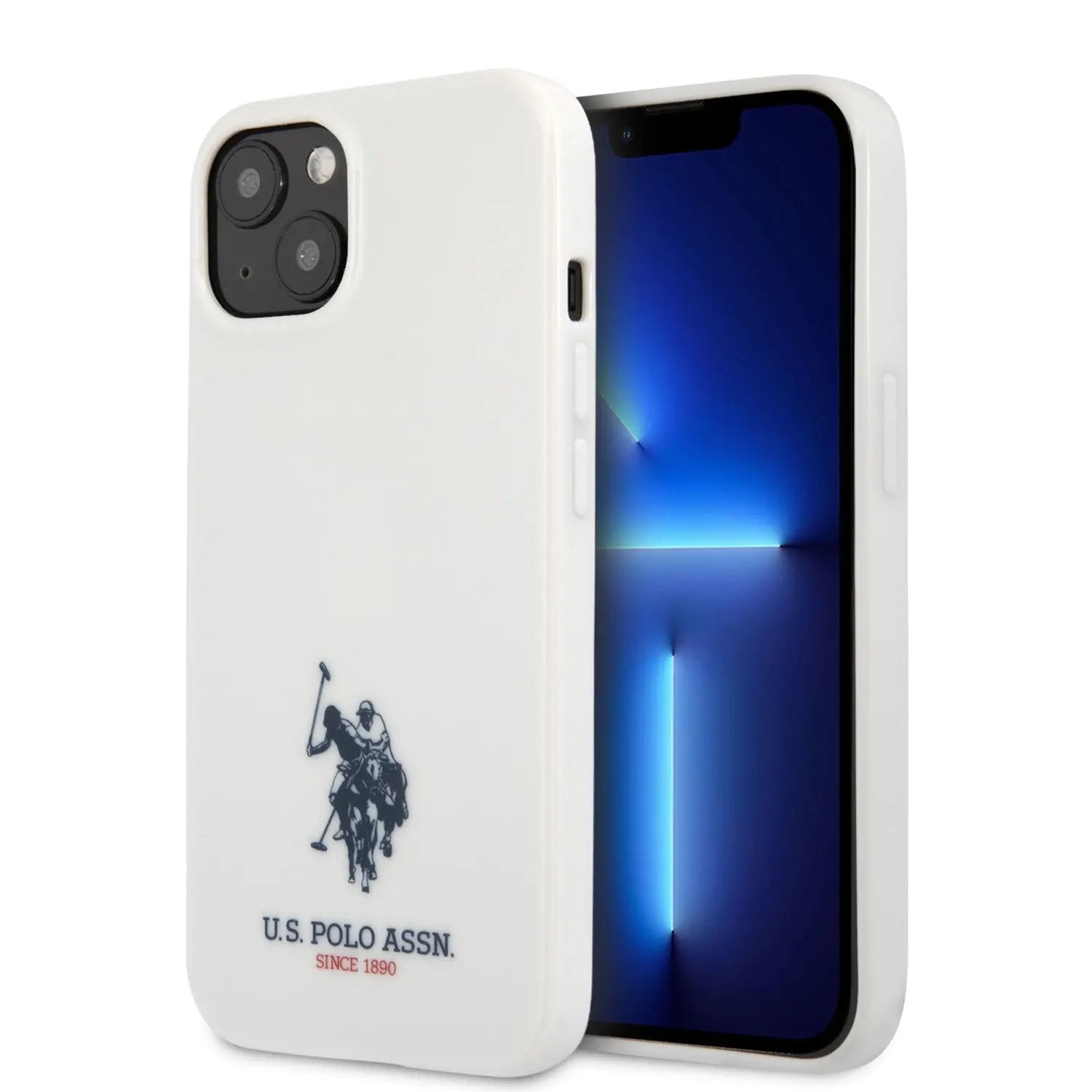 U.s. Polo Assn. “mini Horses Logo Collection” Θήκη Προστασίας Απο Σιλικόνη – Iphone 13 (λευκο – Ushcp13mumhh) – PhoneBazaar