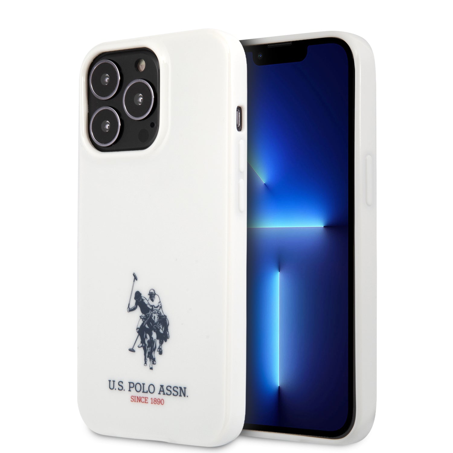 U.S. Polo Assn. “Mini Horses Logo Collection” Θήκη Προστασίας Από Σιλικόνη – Iphone 13 Pro Max (Λευκό – Ushcp13Xumhh) – Θήκη για κινητό από το PhoneBazaar.gr