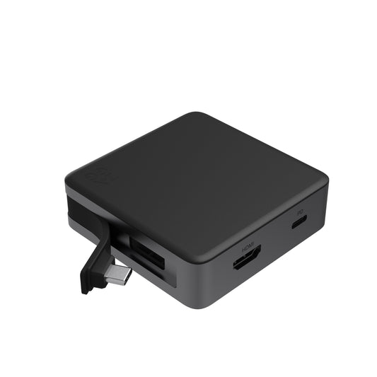 Zagg Φορητό Hub 4 Θέσεων (1X Usb-C Pd, 1X Usb-C, 1X Usb-A & 1X Hdmi) – Θήκη για κινητό από το PhoneBazaar.gr