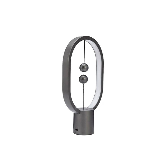 Designnest Heng Balance Mini |Plastic Lamp Ellipse| Διακοσμητική Λάμπα Με Μαγνητικό Διακόπτη (Dark Grey) – Θήκη για κινητό από το PhoneBazaar.gr