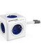 Allocacoc® Powercube | Extended| Πολύπριζο 5 Θέσεων – Μπλε – 1306Bl/Deexpc – Θήκη για κινητό από το PhoneBazaar.gr