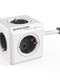 Allocacoc® Powercube | Extended| Πολύπριζο 5 Θέσεων – Γκρι – 1306Gy/Deexpc – Θήκη για κινητό από το PhoneBazaar.gr