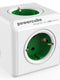 Allocacoc® Powercube |Original Usb| Πολύπριζο 4 Θέσεων & 2 Usb – Πράσινο – 1202Gn/Deoupc – Θήκη για κινητό από το PhoneBazaar.gr