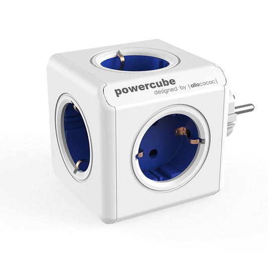 Allocacoc® Powercube |Original| Πολύπριζο 5 Θέσεων – Μπλε – 1100Bl/Deorpc – Θήκη για κινητό από το PhoneBazaar.gr