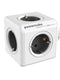 Allocacoc® Powercube |Original| Πολύπριζο 5 Θέσεων – Γκρι – 1100Gy/Deorpc – Θήκη για κινητό από το PhoneBazaar.gr