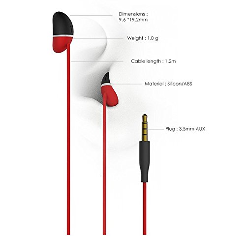 DesignNest earBeans |Bass| Ελαφριά ακουστικά σε σχήμα φασολιού με υποδοχή Lightning (γκρι)