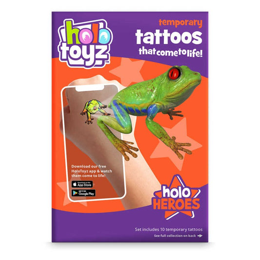 Holotoyz - Holo Heroes Augmented Reality Τατουάζ Επαυξημένης Πραγματικότητας Που Ζωντανεύουν Σε Κινούμενα Σχέδια – Θήκη για κινητό από το PhoneBazaar.gr