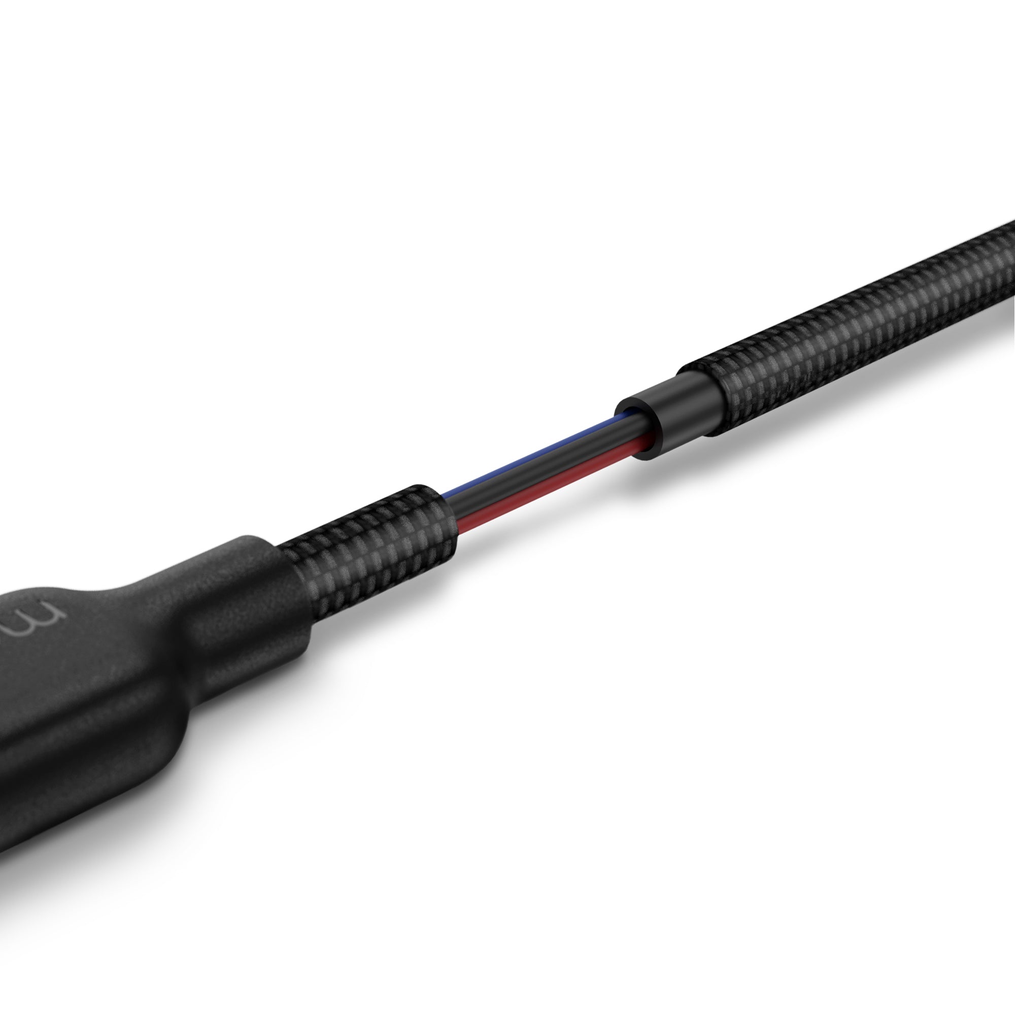 Mophie Charge Stream® Καλώδιο φόρτισης USB-C to USB-C (2 μέτρα – λευκό braided)