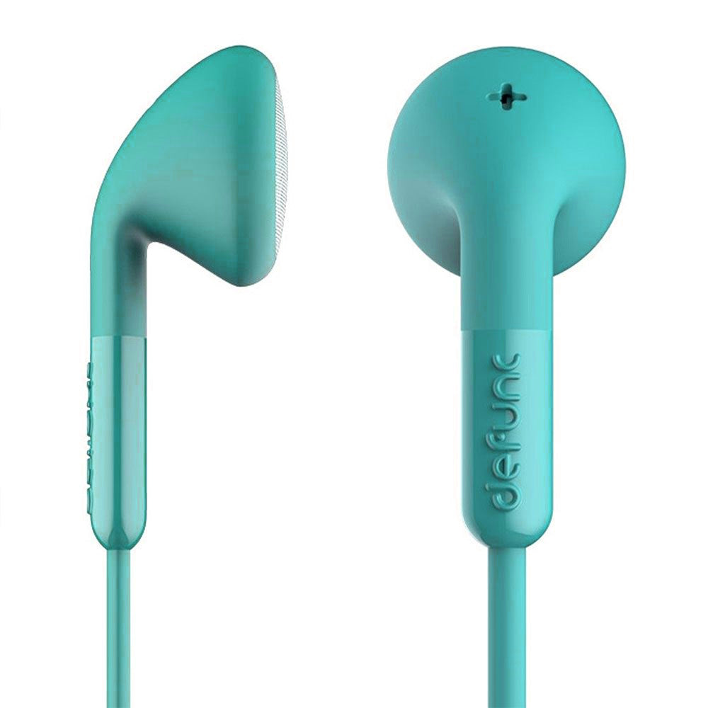 Defunc Basic Talk In-Ear Earbuds Ενσύρματα Ακουστικά Σε Cyan Χρώμα – Θήκη για κινητό από το PhoneBazaar.gr