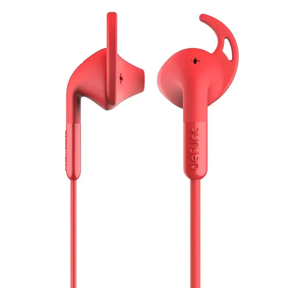Defunc Plus Sport In-Ear Earbuds Ενσύρματα Ακουστικά Σε Κόκκινο Χρώμα – Θήκη για κινητό από το PhoneBazaar.gr