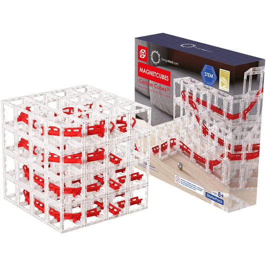 Magnetcubes Rollercoaster Marble Run By Designnest – Αρθρωτό Μαγνητικό Κτίριο – Θήκη για κινητό από το PhoneBazaar.gr
