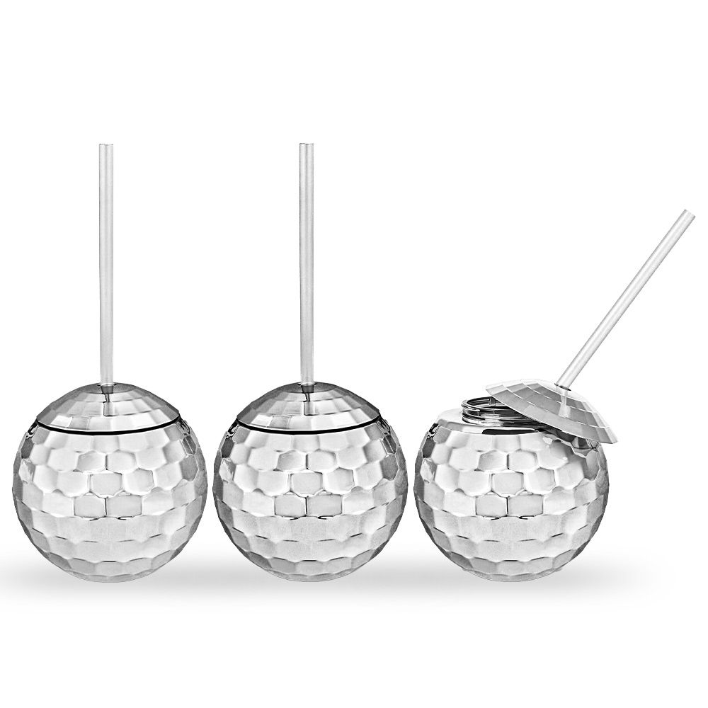 Disco Ball Cups – Σετ Ποτηριών Ντισκομπάλες – Σετ Των 3 – Θήκη για κινητό από το PhoneBazaar.gr