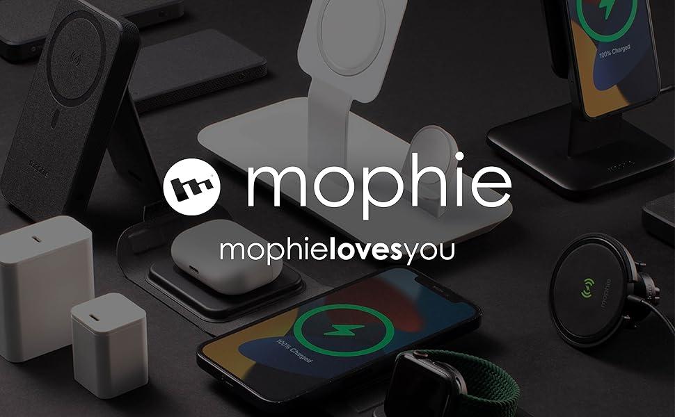 Mophie Essentials Magnetic Wireless Portable Battery 10K (Μαύρο)