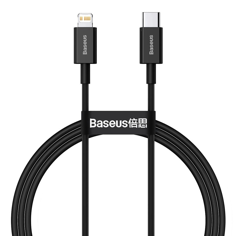 Καλώδιο Baseus Superior Series Usb-C Σε Lightning 20W 1M – Μαύρο – Θήκη για κινητό από το PhoneBazaar.gr