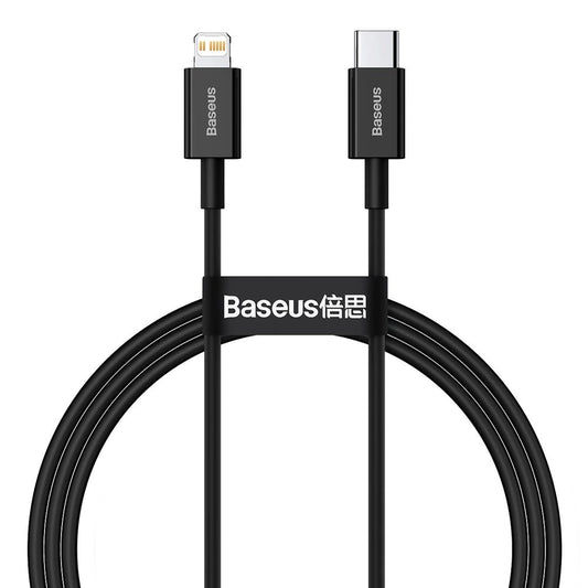 Καλώδιο Baseus Superior Series Usb-C Σε Lightning 20W 1M – Μαύρο – Θήκη για κινητό από το PhoneBazaar.gr
