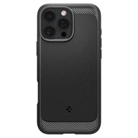 Spigen Rugged Armor MagSafe Case for iPhone 16 Pro - Black