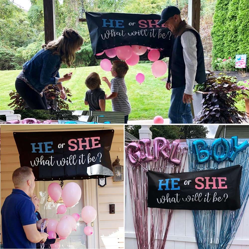Gender Reveal Balloon Set - Σετ Μπαλονιών Gender Reveal - Δημιουργήστε Μοναδικές Στιγμές!
