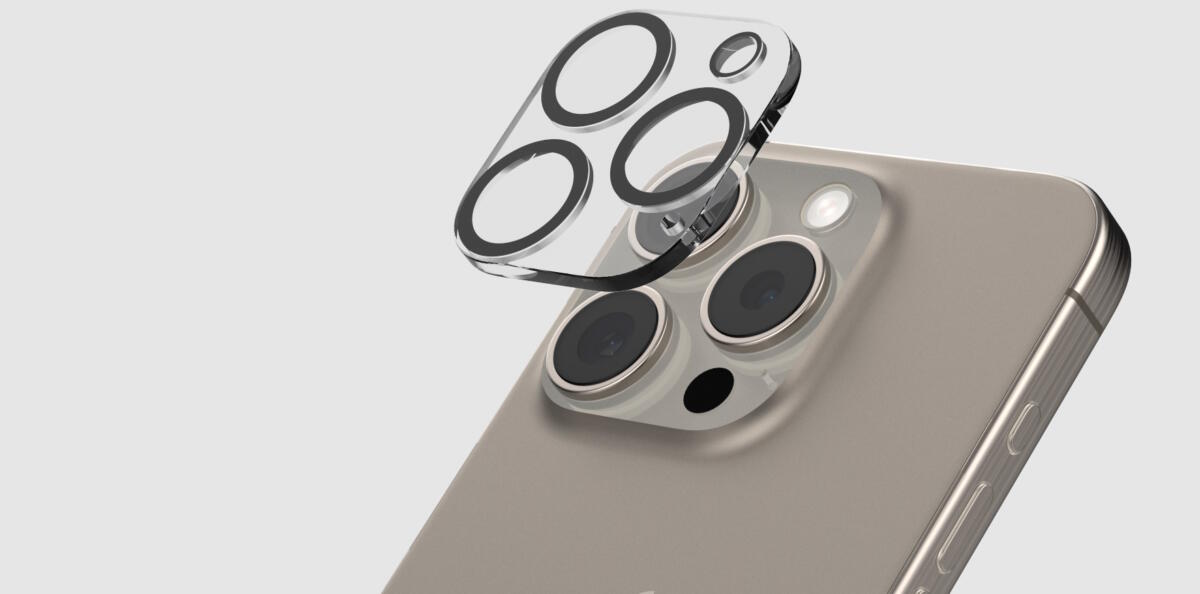 ZAGG InvisibleShield Glass Elite (Camera) – iPhone 15 Pro / 15 Pro Max (διάφανο)